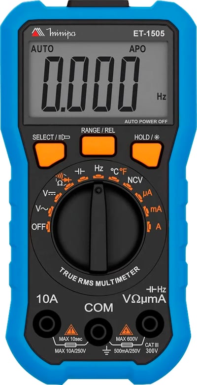 Multímetro digital, CAT III 300 V