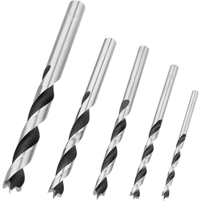 Jogo de brocas 3 pontas com 5 peças, de 3 mm a 8 mm, 1865316