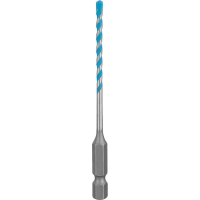 Broca multiuso, com ponta de metal duro e encaixe hexagonal de 1/4", 3,0 mm x 90 mm, Expert HEX-9 Multiconstruction