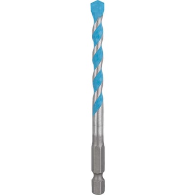 Broca multiuso, com ponta de metal duro e encaixe hexagonal de 1/4", 6,5 mm x 100 mm, Expert HEX-9 Multiconstruction