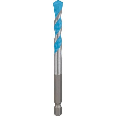 Broca multiuso, com ponta de metal duro e encaixe hexagonal de 1/4", 8,0 mm x 100 mm, Expert HEX-9 Multiconstruction