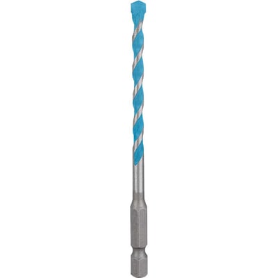 Broca multiuso, com ponta de metal duro e encaixe hexagonal de 1/4", 5,5 mm x 100 mm, Expert HEX-9 Multiconstruction