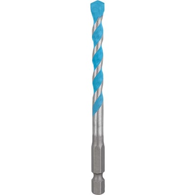 Broca multiuso, com ponta de metal duro e encaixe hexagonal de 1/4", 7,0 mm x 150 mm, Expert HEX-9 Multiconstruction
