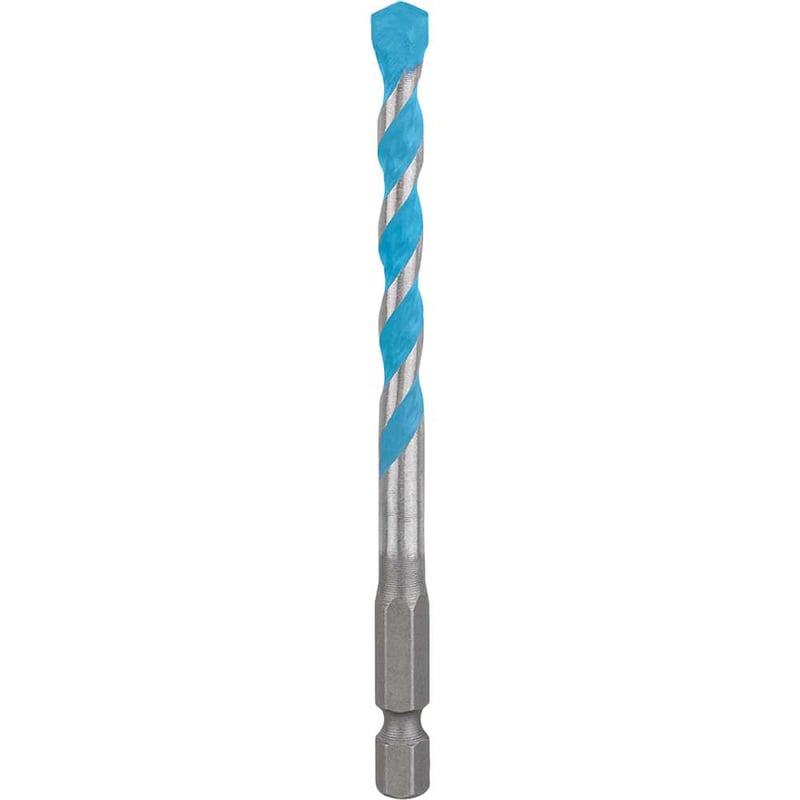 Broca multiuso, com ponta de metal duro e encaixe hexagonal de 1/4", 7,0 mm x 150 mm, Expert HEX-9 Multiconstruction