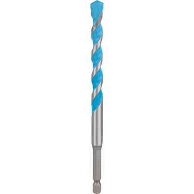 Broca multiuso, com ponta de metal duro e encaixe hexagonal de 1/4", 12,0 mm x 150 mm, Expert HEX-9 Multiconstruction
