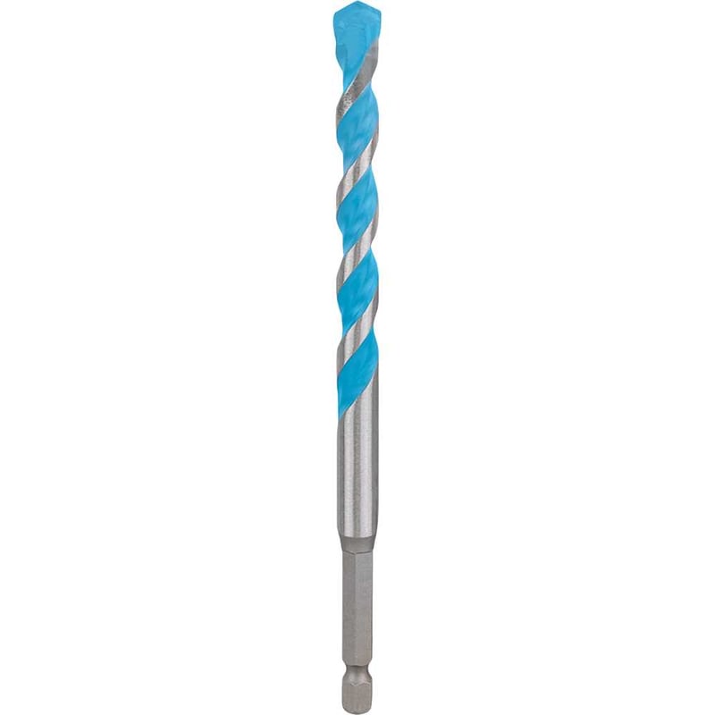 Broca multiuso, com ponta de metal duro e encaixe hexagonal de 1/4", 12,0 mm x 150 mm, Expert HEX-9 Multiconstruction