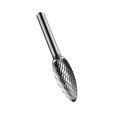 Lima rotativa chama, 8,0 mm x 19,0 mm, com haste 6,0 mm