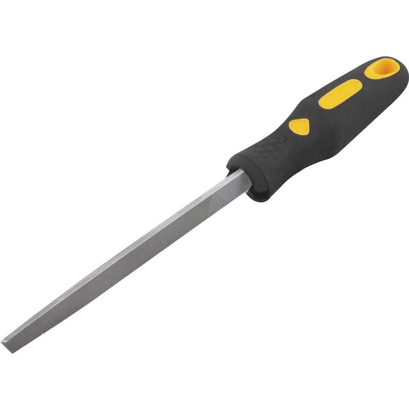 Lima triangular murça 8", com cabo, encartelada