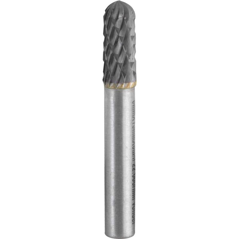Lima rotativa abaulada, 6,0 mm x 16,0 mm, com haste 6,0 mm