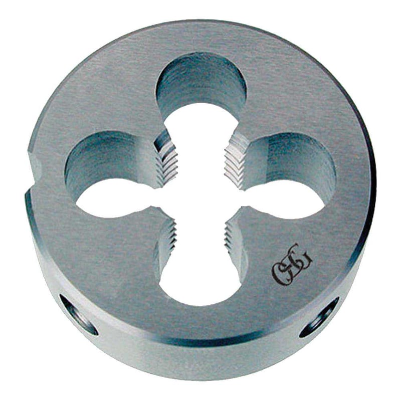 Cossinete de aço rápido 5/8", UNC, externo 45 mm, sem peeling, DIN 223B 106/8C
