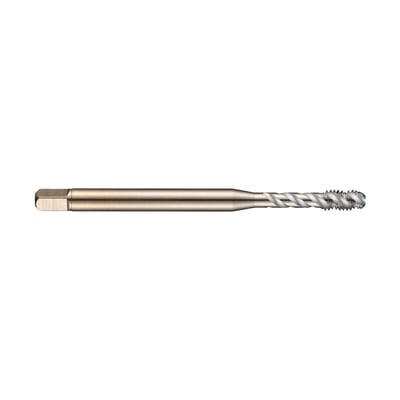 Macho máquina HSS-E, 1/2" UNF, com canal helicoidal, EX301, DIN 2184-1