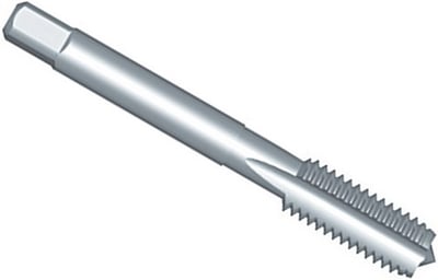 Macho manual de aço rápido 1/4" BSW, jogo com 2 peças