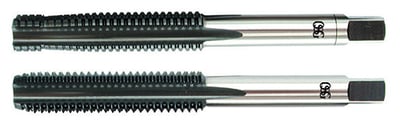 Macho manual de aço rápido 3/4" UNC, jogo com 2 peças