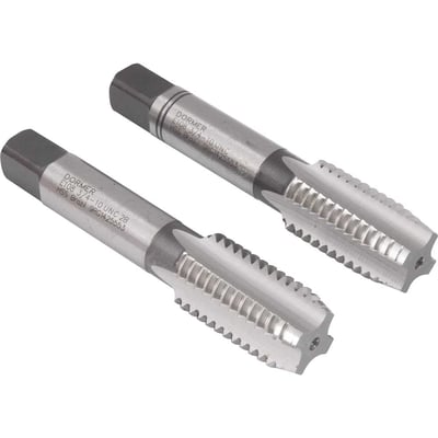 Macho manual de aço rápido 3/4" UNC, jogo com 2 peças