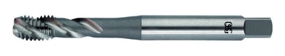 Macho máquina HSS-E, 1/8" BSW, com canal helicoidal, DIN 2182