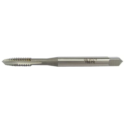 Macho máquina HSS-E, 1/4" BSW, com ponta helicoidal, DIN 2182