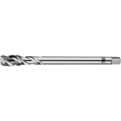 Macho máquina HSS-E, 3/8" UNC, com canal helicoidal, DIN 2183