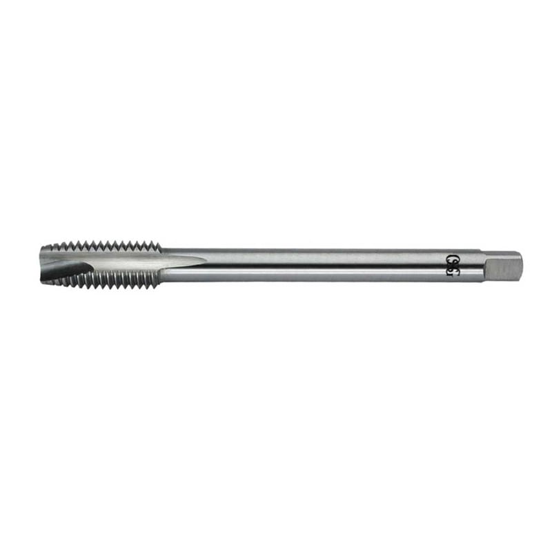 Macho máquina HSS-E, 7/16" UNC, com ponta helicoidal, DIN 2183