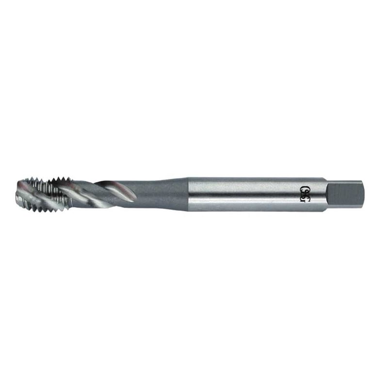 Macho máquina HSS-E, 1/4" UNF, com canal helicoidal, DIN 2182
