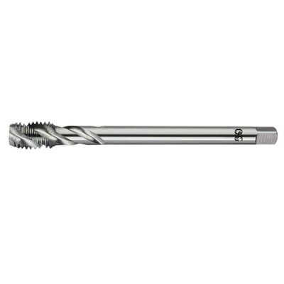 Macho máquina HSS-E, 7/16" UNF, com canal helicoidal, DIN 2183