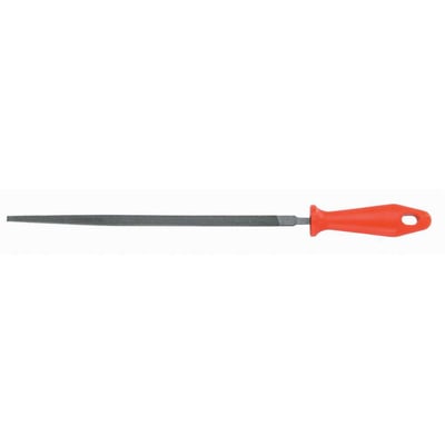 Lima quadrada bastarda, 10", com cabo