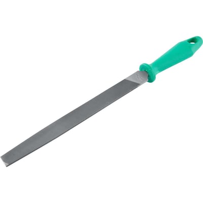 Lima chata murça, 8", com cabo plástico