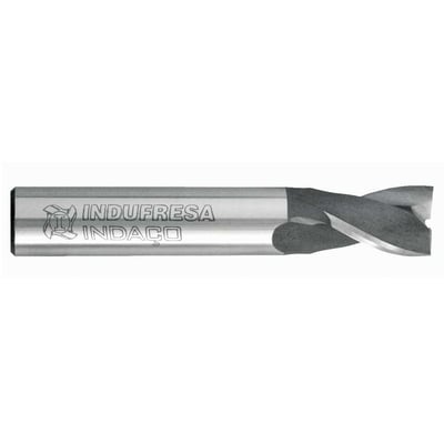 Fresa de topo em aço rápido 18,0 mm, 2 cortes, 327B, 1445, INDAÇO