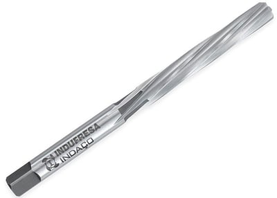 Alargador manual, aço rápido, haste paralela, canal helicoidal, 12,0 mm, INDAÇO