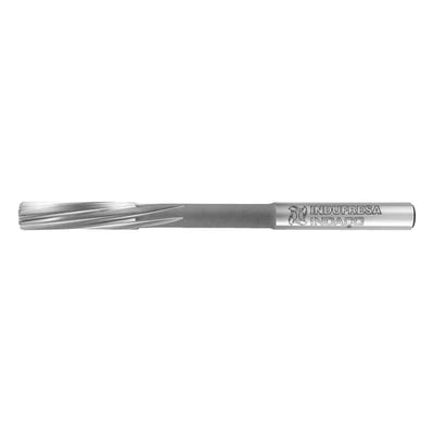 Alargador 12,00 mm, máquina, canal helicoidal, haste paralela, DIN 212D, 5202, INDAÇO