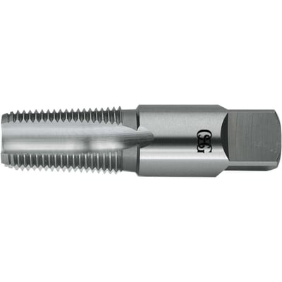 Macho manual aço rápido BSPT 1/4", direito, Nº3, 108-B