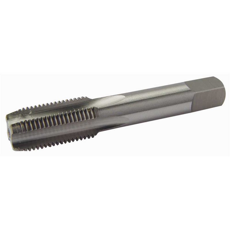 Macho manual / máquina de aço rápido 1/8" NPSF com 1 peça, ANSI