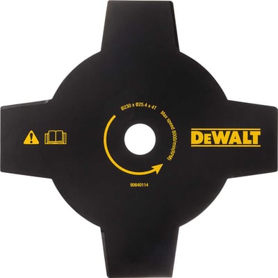 Lâmina de corte com 4 pontas 23 cm para Roçadeira DCSB970BE