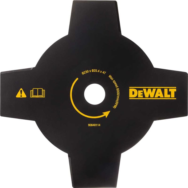 Lâmina de corte com 4 pontas 23 cm para Roçadeira DCSB970BE