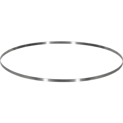 Lâmina de serra fita aço carbono para cortar carne, 1,81 m x 16 mm x 0,46 mm, 6 dentes Skip, Meatkutter Premium MKP