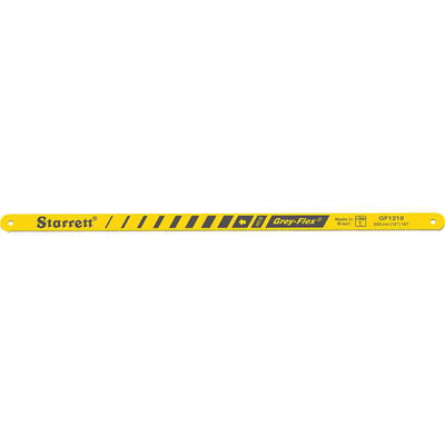 Lâmina de serra manual 12" x 1/2", com 18 dentes, flexível, com 50 peças