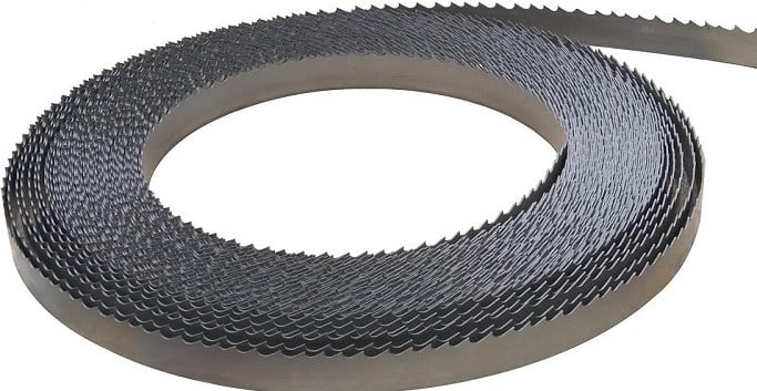 Serra fita aço carbono, 30 metros, 13 mm largura, 4 dentes, WPP13X4HR-6-30