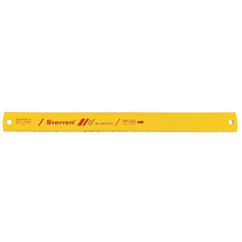 Lâmina de serra com dentes em aço rápido para máquina, 12" x 1.1/8", BI-METAL BS, BS1214-5