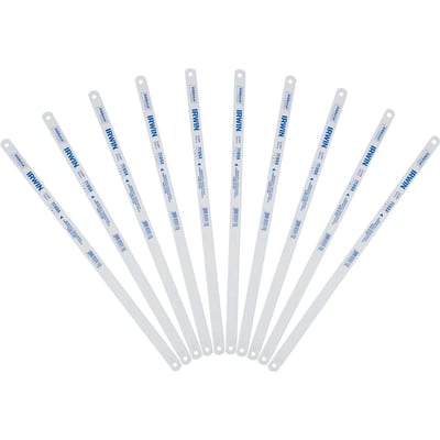 Lâmina para serra manual 12" x 1/2", com 24 dentes, bimetálica, com 10 peças, IRTH14034