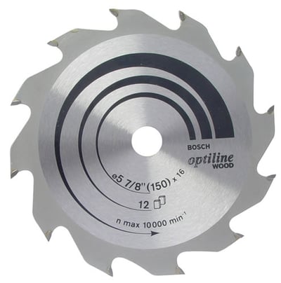 Lâmina de serra circular com dentes de metal duro/vídea, 184 mm x 20 mm, 40 dentes