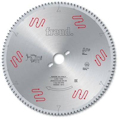 Lâmina de serra circular com dentes de metal duro/vídea, 400 mm x 30 mm, 96 dentes, FREUD