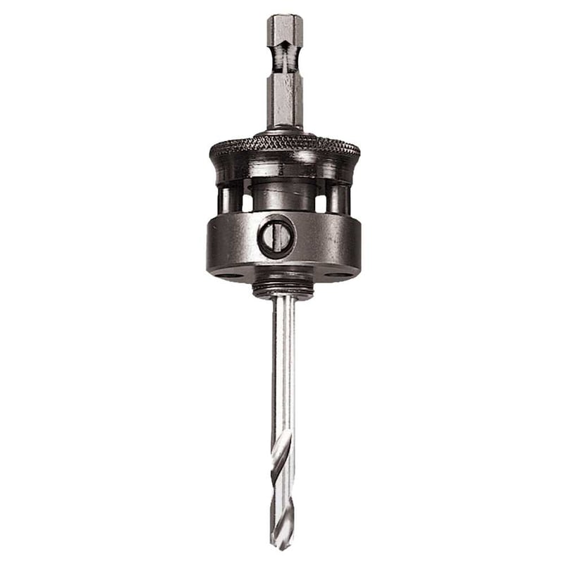 Suporte para serra copo de 32 mm a 210 mm, com broca piloto, haste de 11/32", A-10