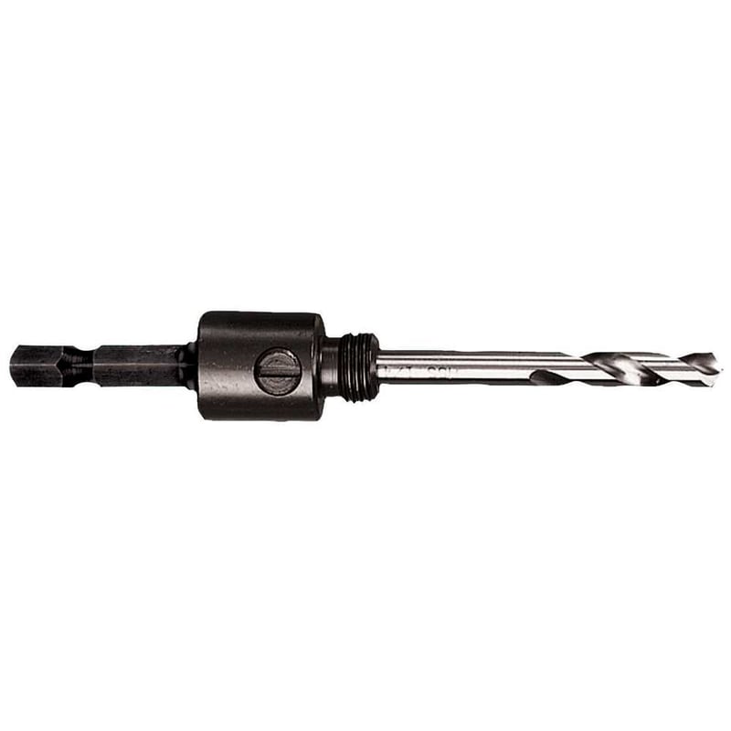 Suporte para serra copo de 14 mm a 30 mm, com broca piloto, haste de 1/4", A-4