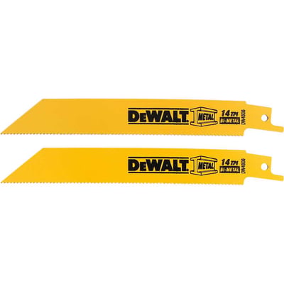 Lâmina para serra sabre 150 mm, com 2 peças, DW4808-2