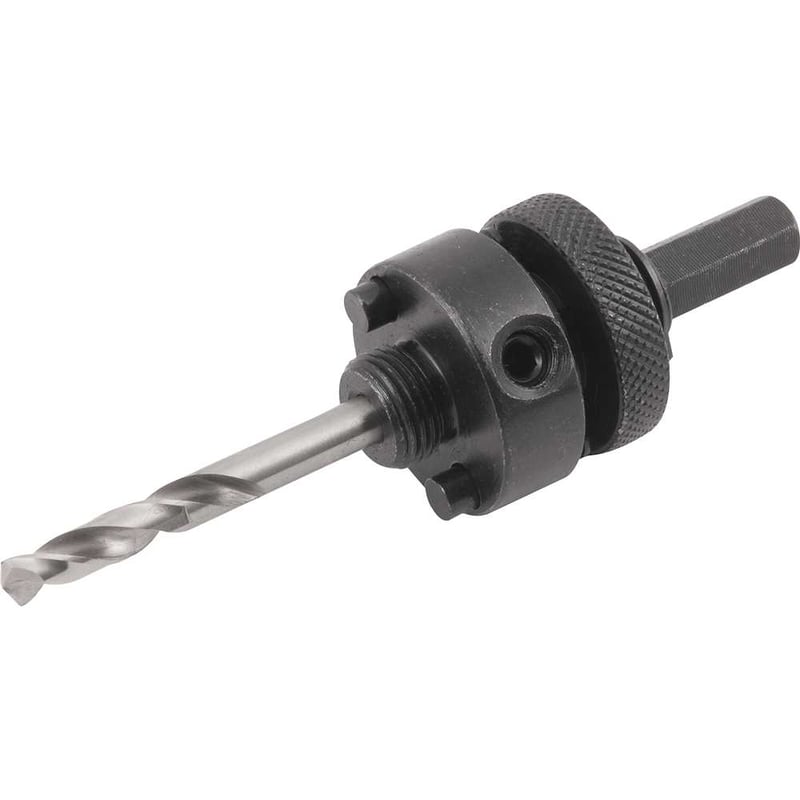 Suporte para serra copo de 14 mm a 30 mm, com broca piloto, haste de 3/8'', MSC143038L