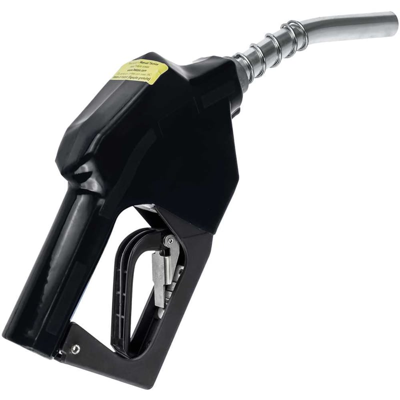 Bico de abastecimento automático, 3/4", vazão 75 l/m, preto, 5522