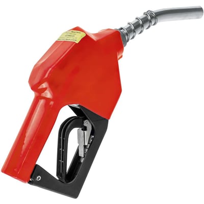 Bico de abastecimento automático, 3/4", vazão 75 l/m, vermelho, 5522
