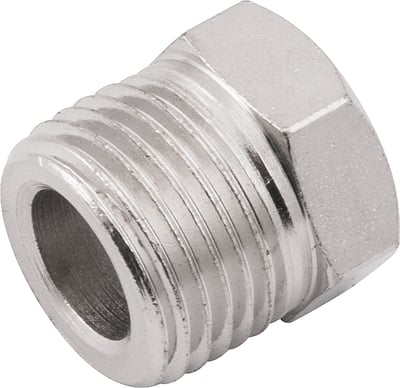 Adaptador 1/2" macho x 1/4" fêmea, cartela com 1 peça