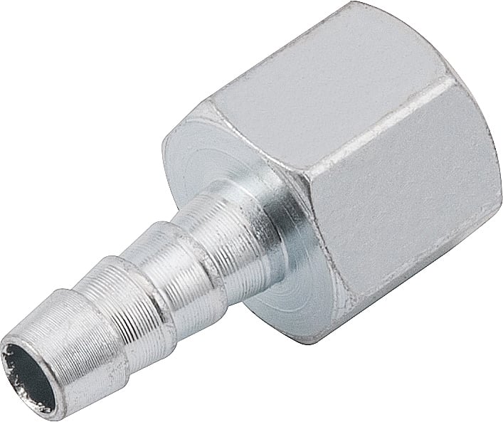 Espigão rosca fêmea de 1/4" NPT com escama de 1/4", caixa com 40 peças