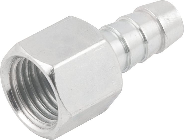 Espigão rosca fêmea de 1/4" NPT com escama de 5/16", caixa com 40 peças