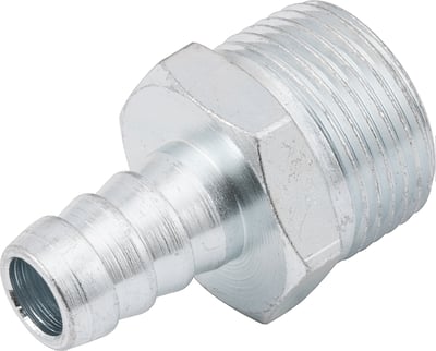 Espigão rosca macho de 3/4" NPT com escama de 1/2", cartela com 2 peças